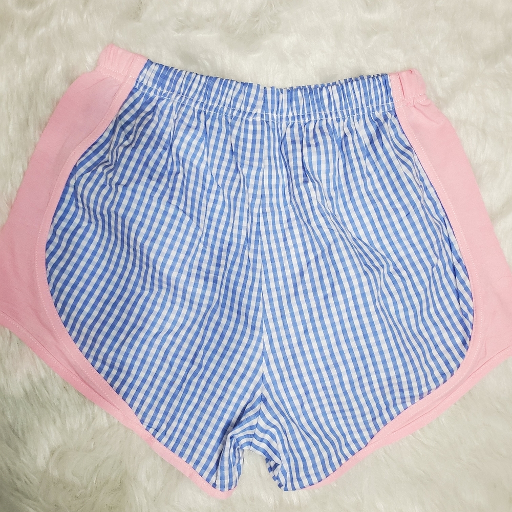 Coral Palms Monogram Shorts